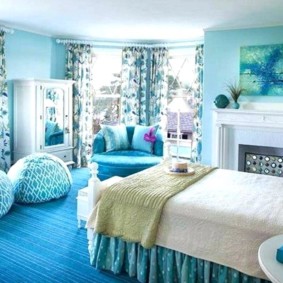 turquoise bedroom photo options