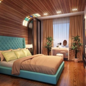 ý tưởng nội thất phòng ngủ màu ngọc lam