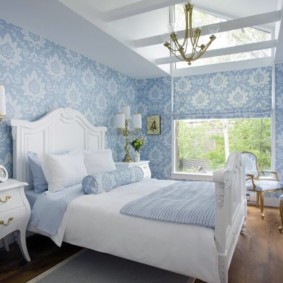 guļamistaba ar zilu dekoru idejām