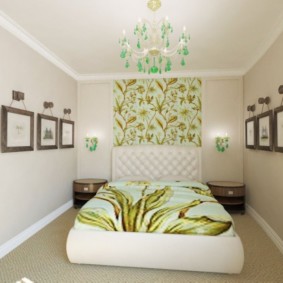 Fotografie de proiectare a dormitorului Hrușciov