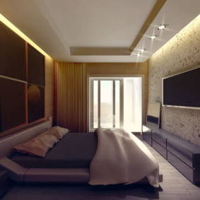 phòng ngủ trong thiết kế ảnh Khrushchev