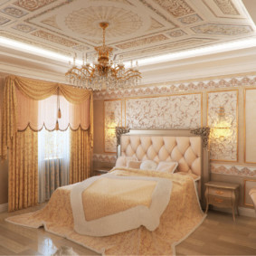 klasiskās guļamistabas iespējas