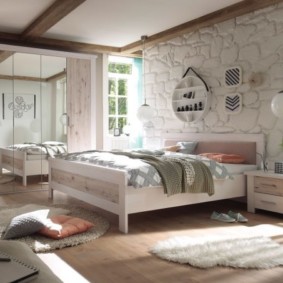 Design de dormitor în stil scandinav