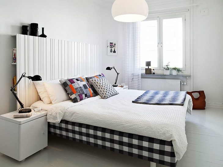 Hình ảnh nội thất phòng ngủ phong cách Scandinavia