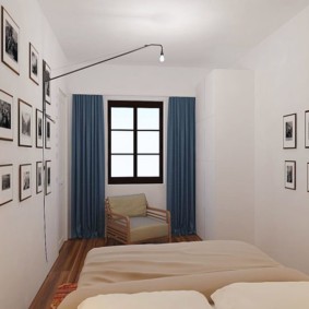 Skandināvu stila guļamistabas foto iespējas