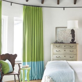 yeşil yatak odası fikir çeşitleri