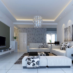 minimalist living room photo