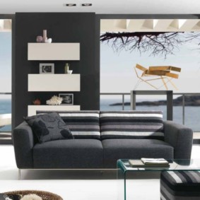 dekorasyong minimalism style living room photo