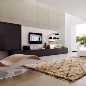 sufragerie în stil minimalism