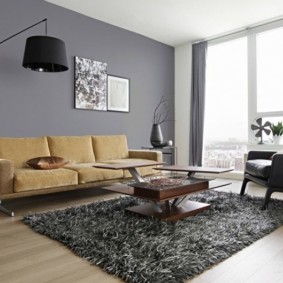 larawan ng minimalism na living room