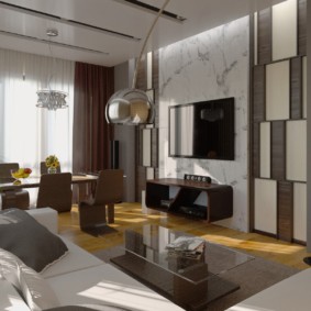 idee di design per soggiorno di alta tecnologia