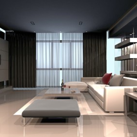 high tech living room photo ideas