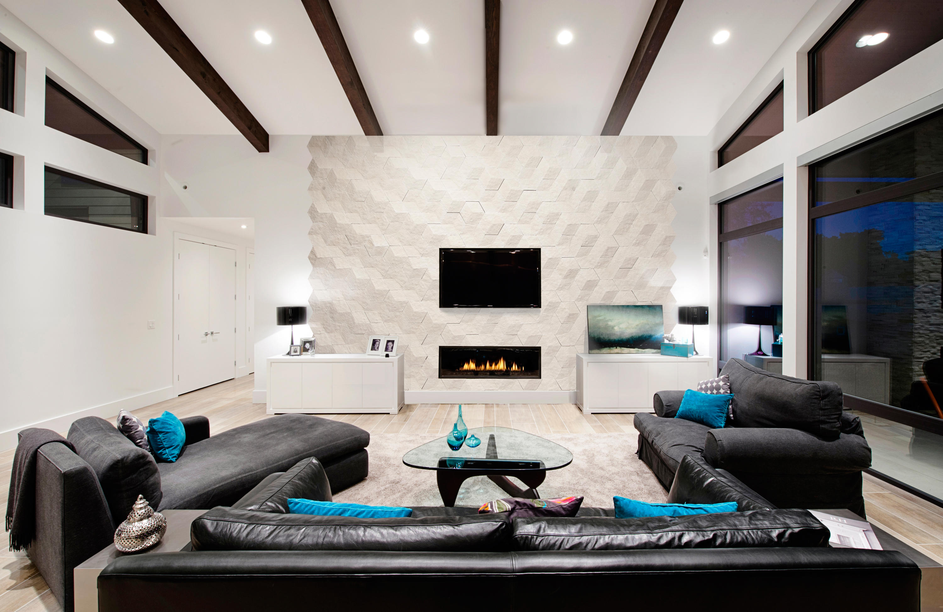 high tech living room ideas photo