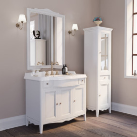 mirror height above the bathroom sink photo interior