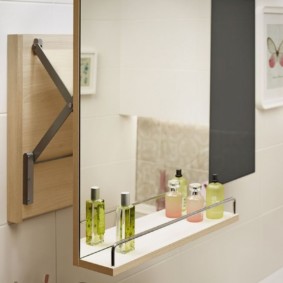 výška zrkadla nad nápadmi na umývadlo v kúpeľni
