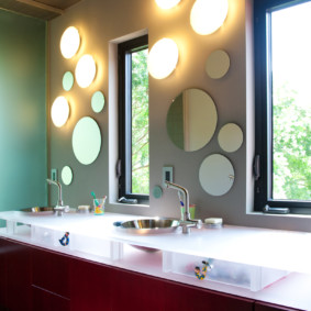 mirror height above the bathroom sink ideas ideas