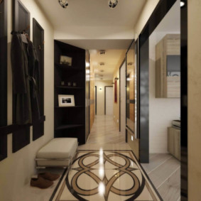 long narrow corridor in apartment ideas
