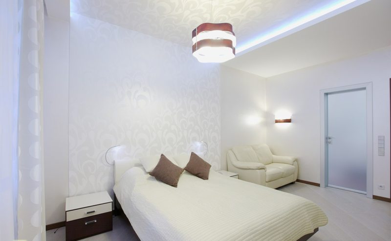 yatak odası 15 metrekare minimalizm