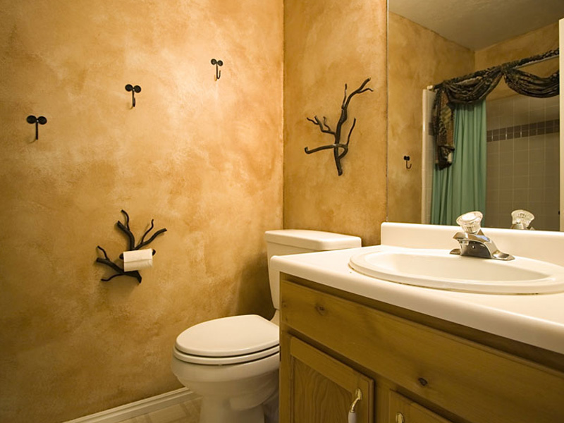 Banyo duvarlarının dekoratif sıvası