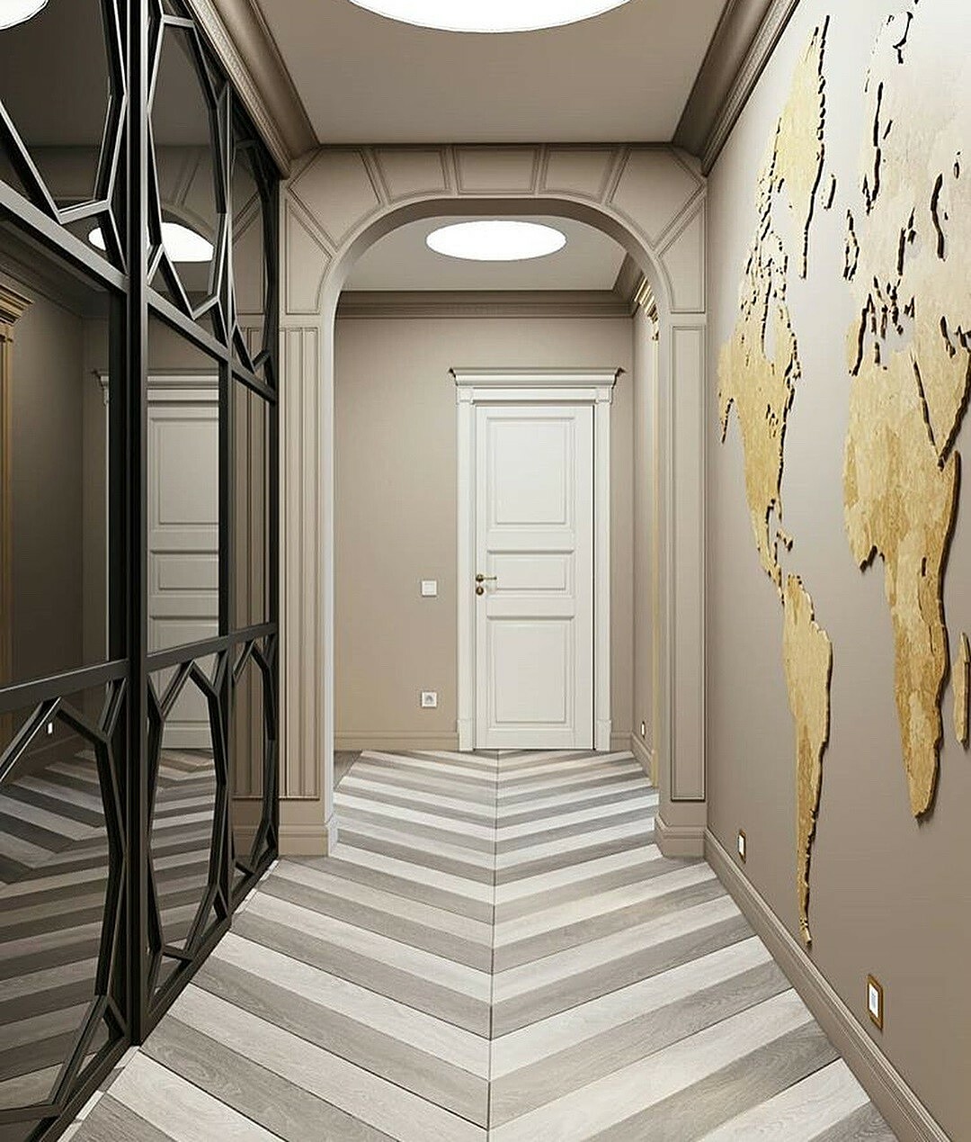long narrow corridor design