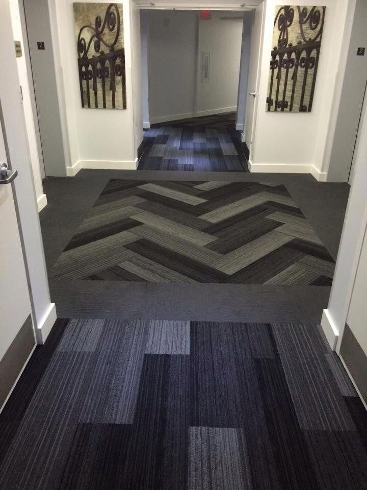 diseño del piso del corredor