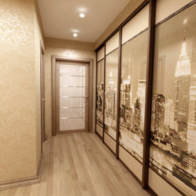 design de piso nas idéias de decoração do corredor