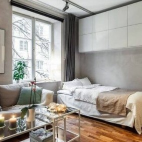 woonkamer slaapkamer ontwerp 16 m² ideeën review