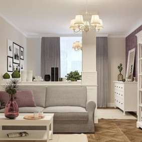 sala d'estar disseny de dormitoris de 16 m² amb vistes interiors