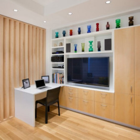 obývacia izba spálňa dizajn 16 metrov štvorcových typov dekorácie