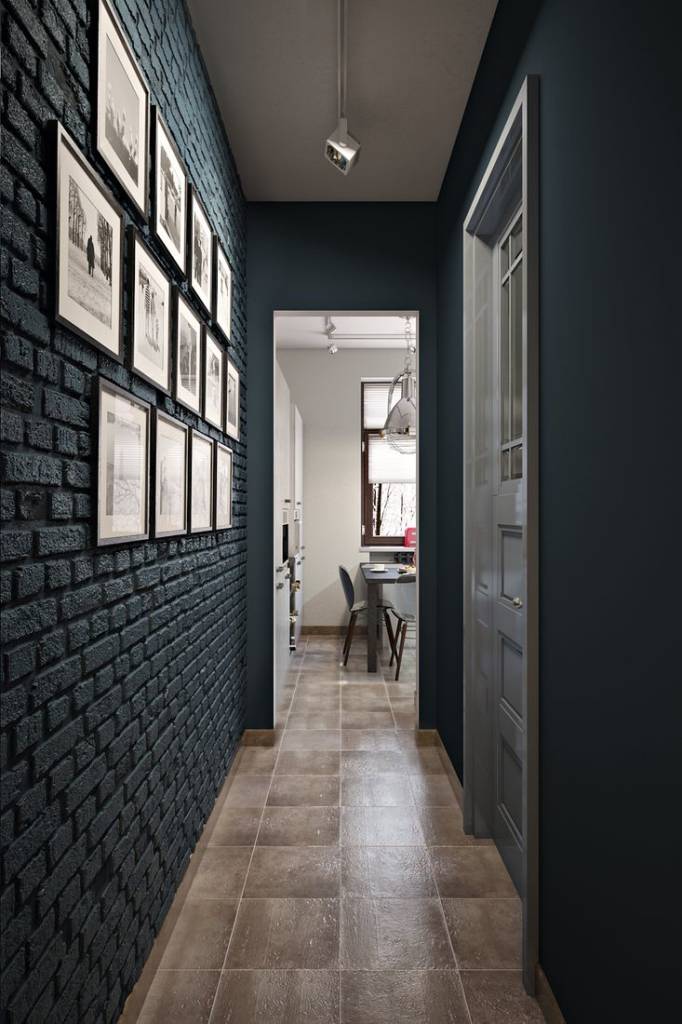 long corridor in apartment design ideas