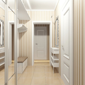 hành lang hẹp dài trong ý tưởng thiết kế căn hộ