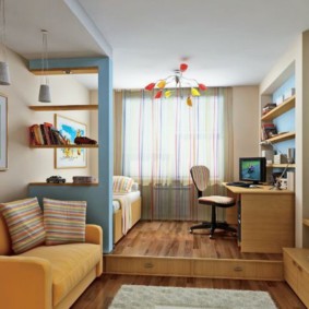 Design dormitor adolescent într-un stil modern.