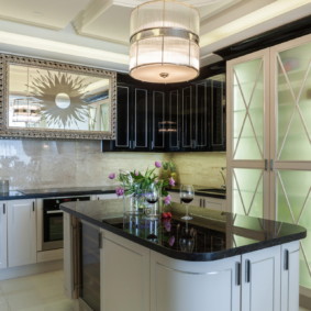 Black Island Kitchen Island