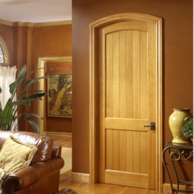 Classic solid wood door