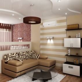 20 m2 nápady na dizajn obývacej izby do spálne