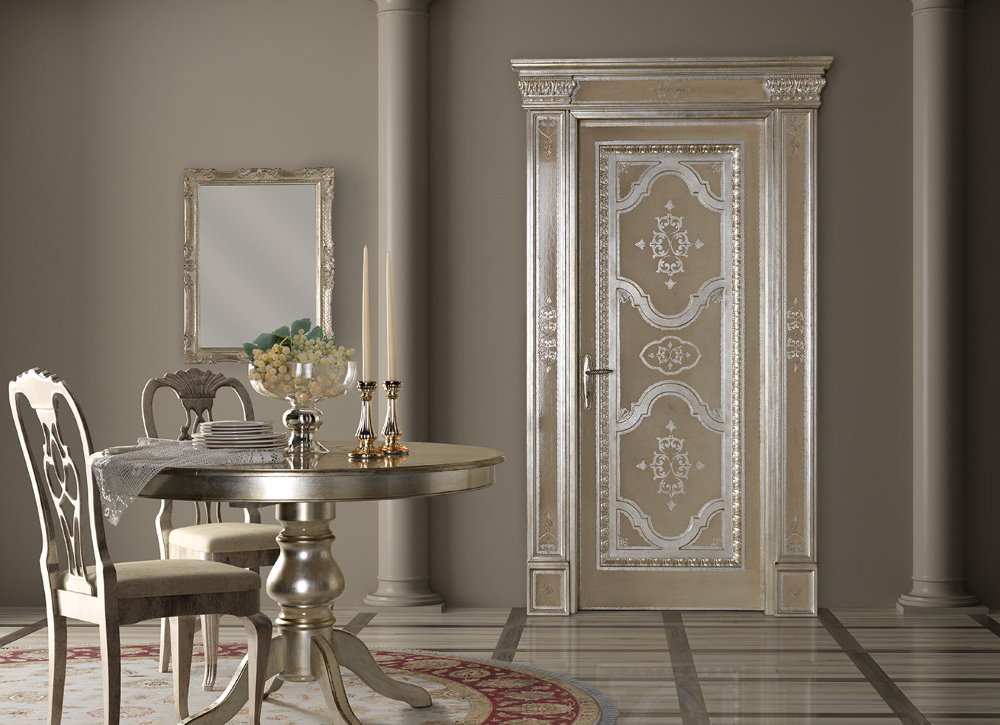 Luxurious door for a classic interior