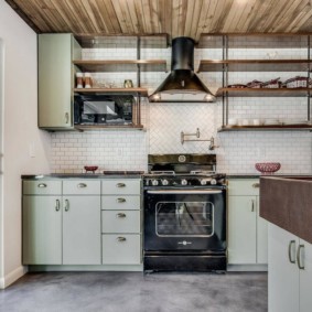 keuken met patina decor ideeën