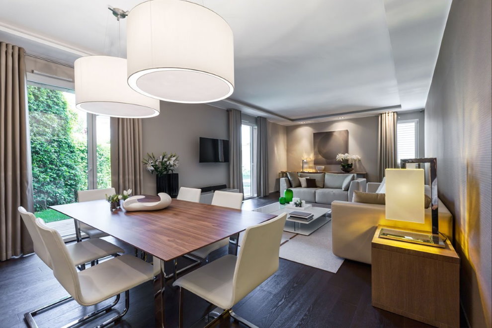 Appartement moderne dans un style high-tech