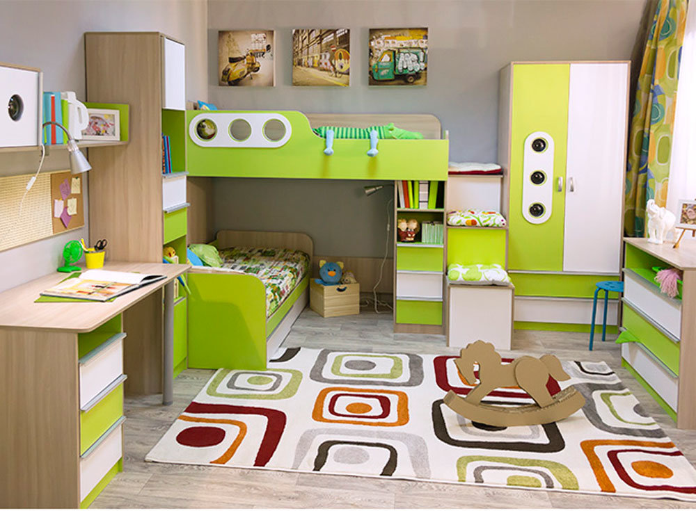 Мебели за шкафове в детска стая
