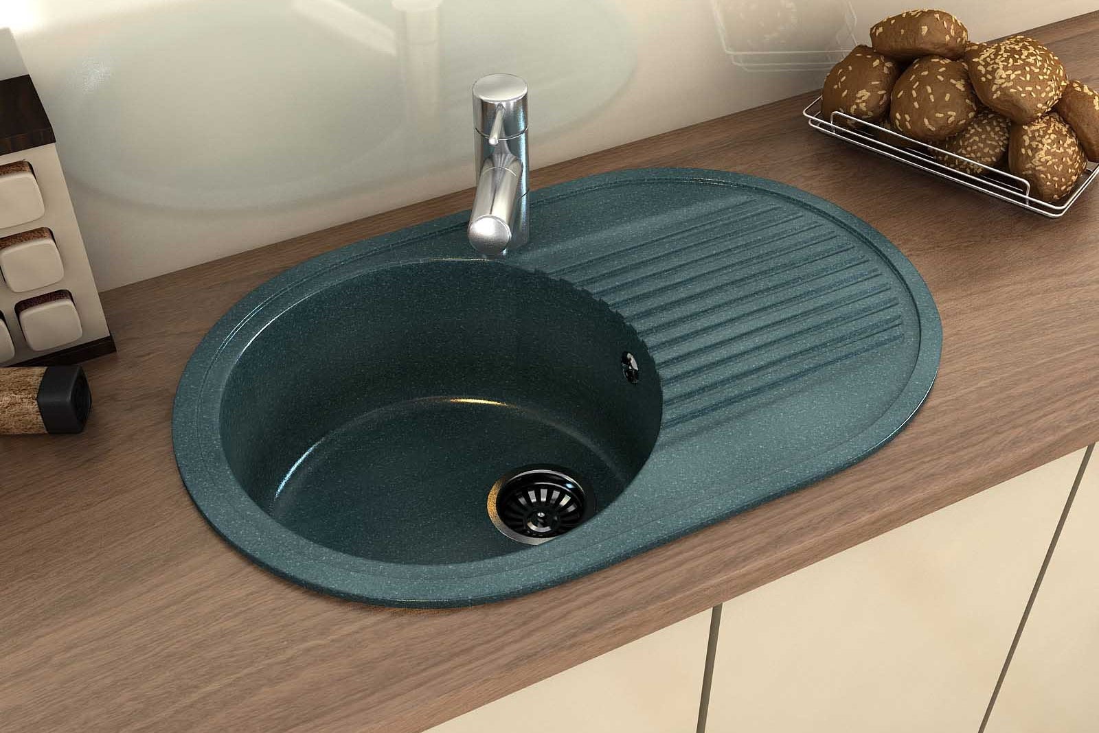 artificial stone kitchen sink