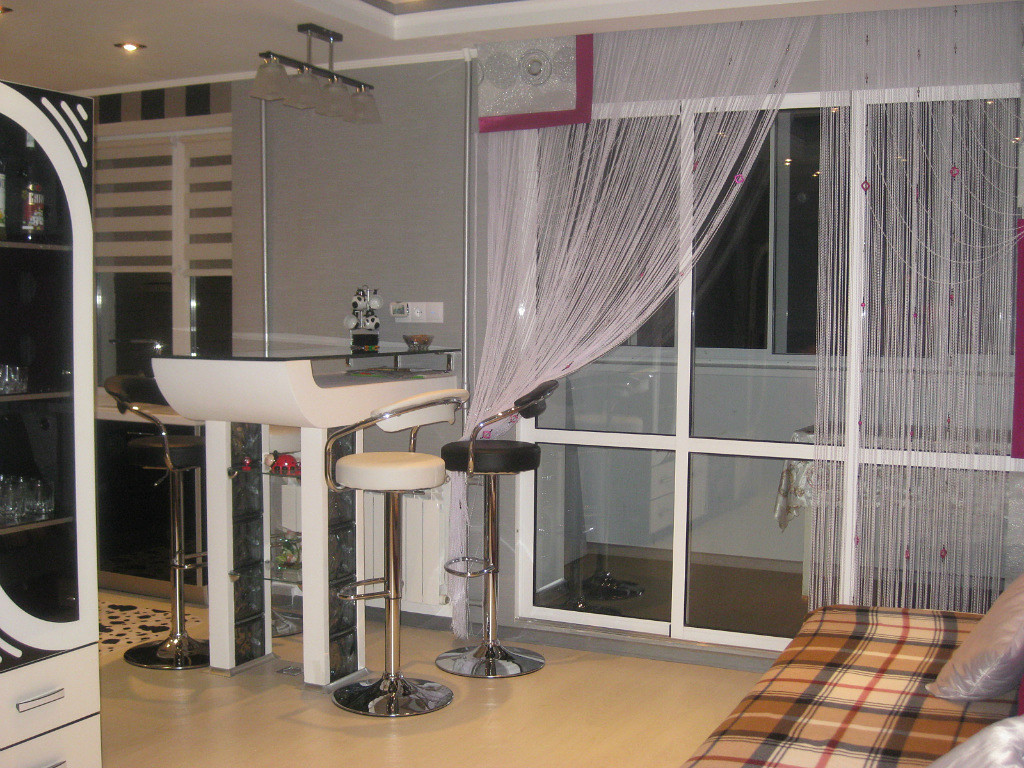 cortinas nas idéias de decoração de cozinha