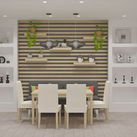 jedáleň pre nápady interiéru kuchyne