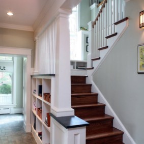 hallway in a private house types of photos