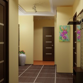koridorda fayans ve laminat kombinasyonu fotoğraf türleri