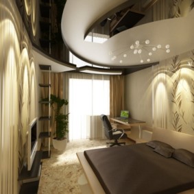 bedroom 13 sq. meters ideas pics