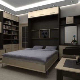 bedroom 13 sq. meters ideas interior