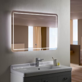 idées de conception de miroir de salle de bain