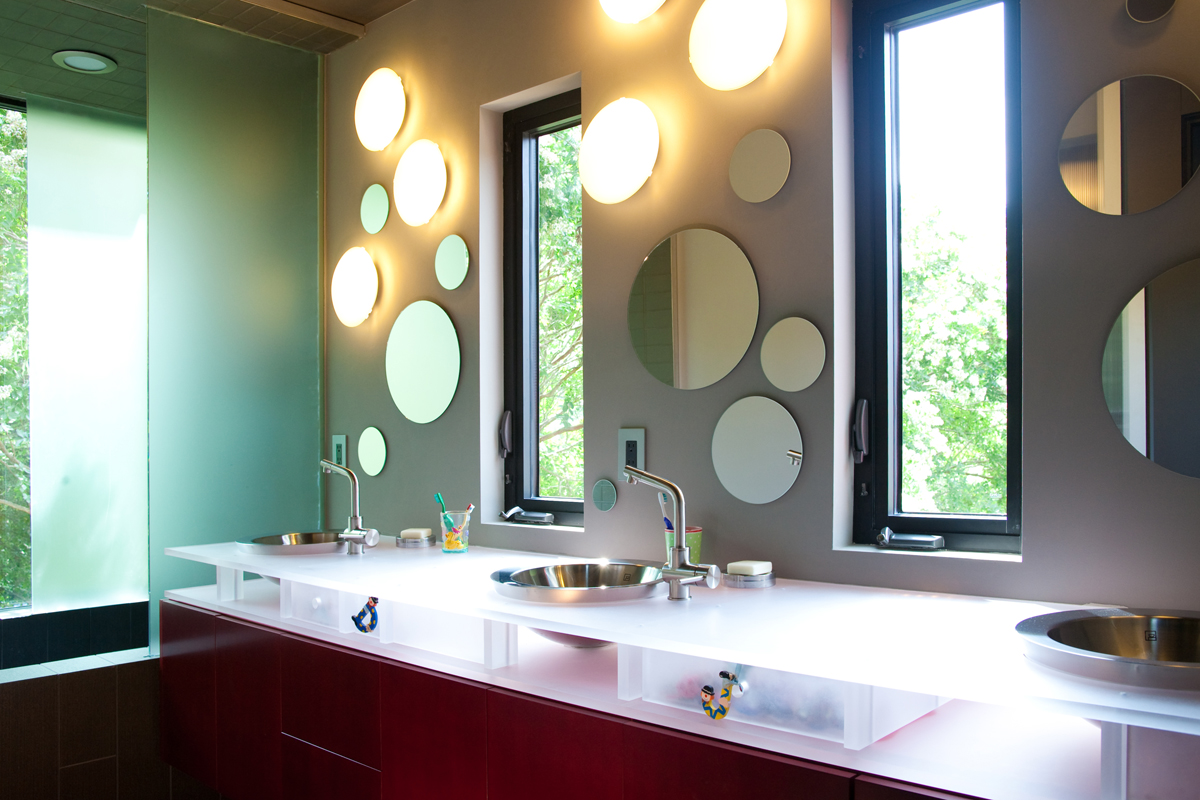 miroir de salle de bain idées photos