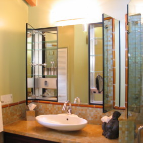 miroir de salle de bain intérieur