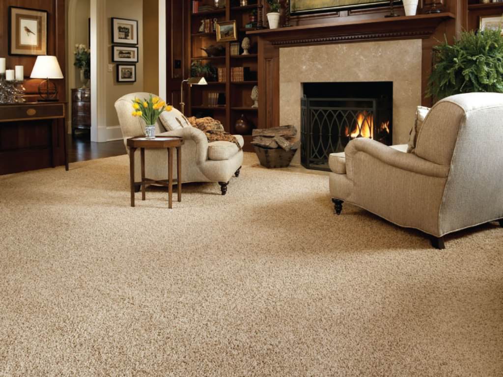 carpet in the living room